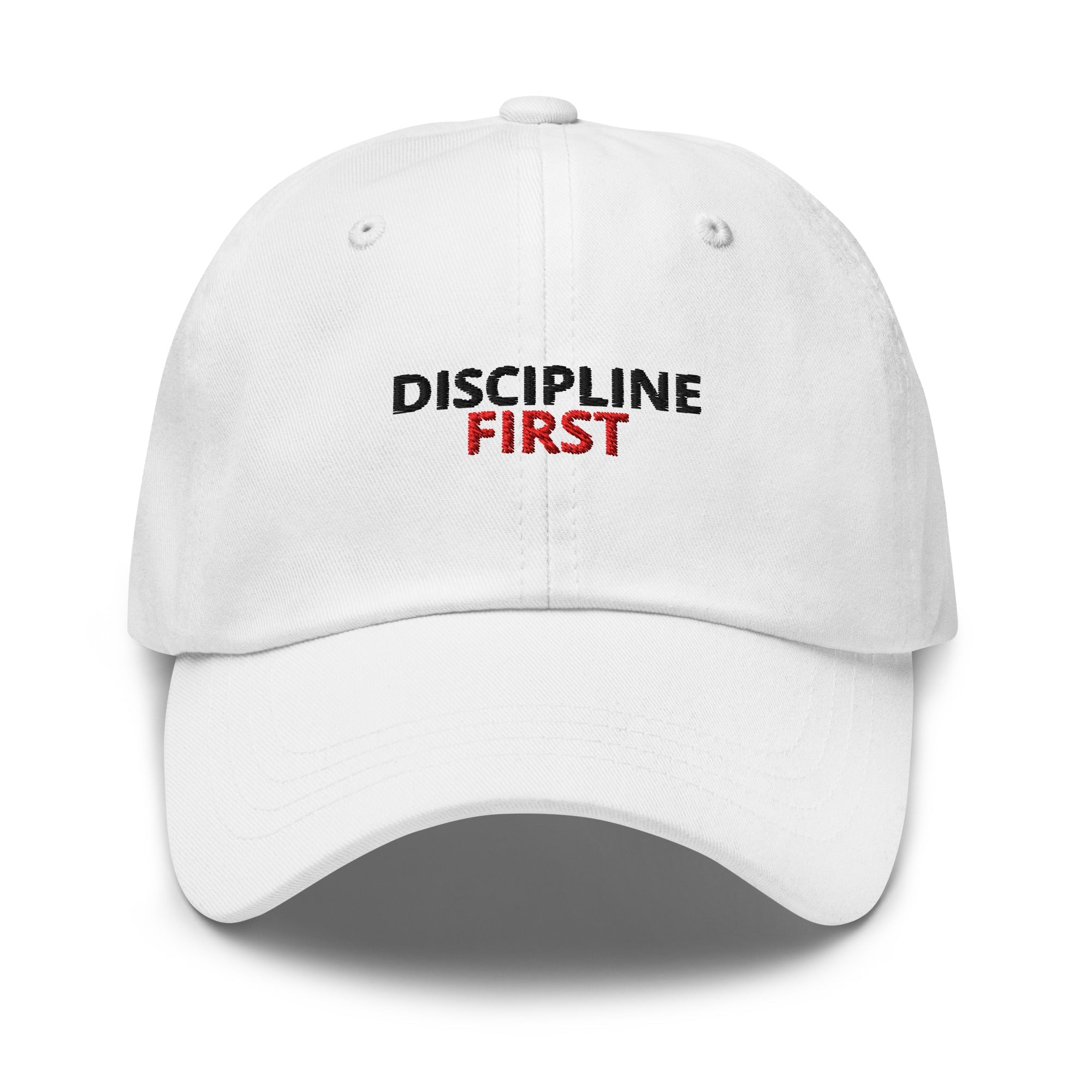DISCIPLINE FIRST" Dad Hat
